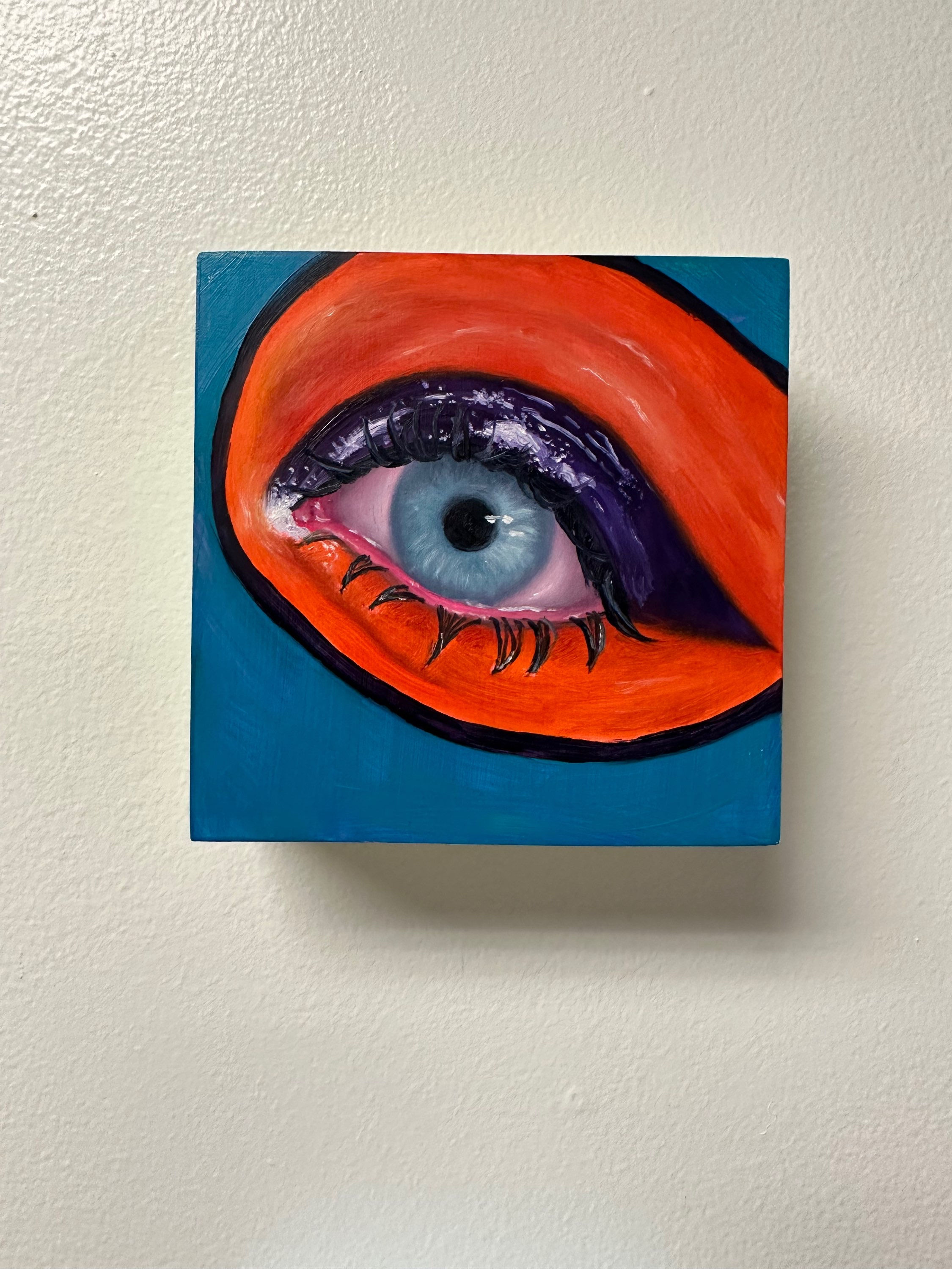 Fierce Blue Eye by Abby Pennington 