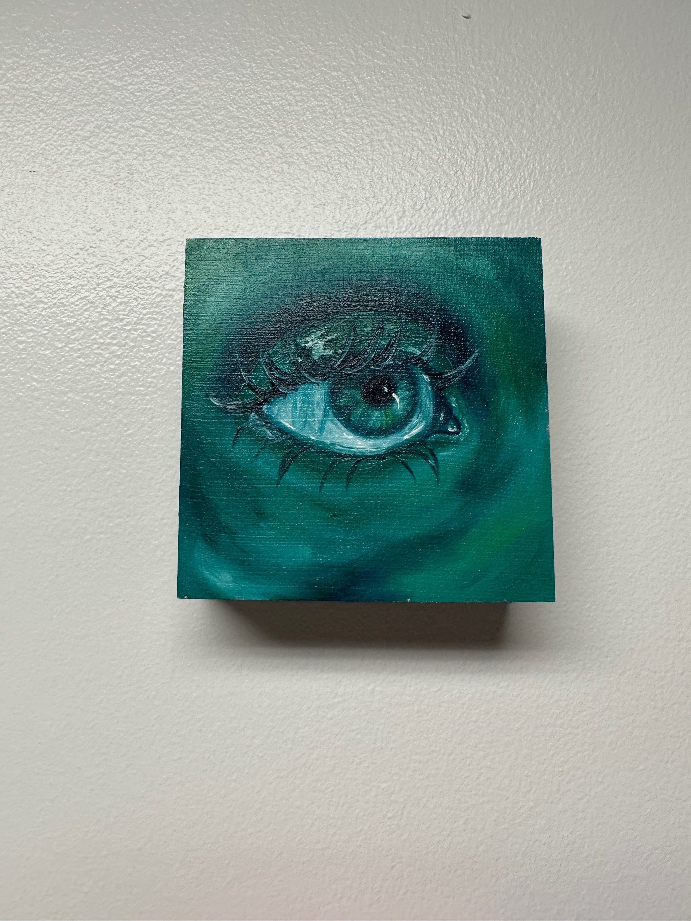 Green with Envy Eye by Abby Pennington 
