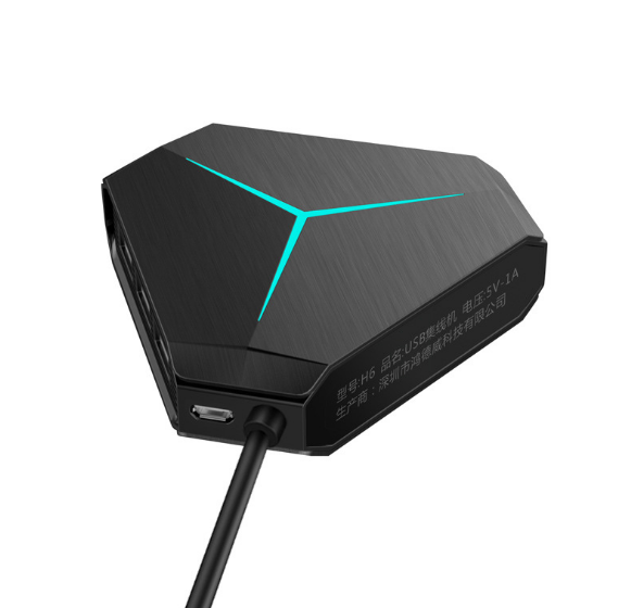 縮圖：USB 1出6 分線器