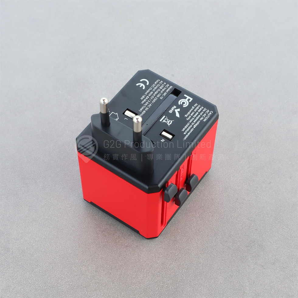 縮圖：國際轉換插頭 (USB x 3 + Type-C x 1)