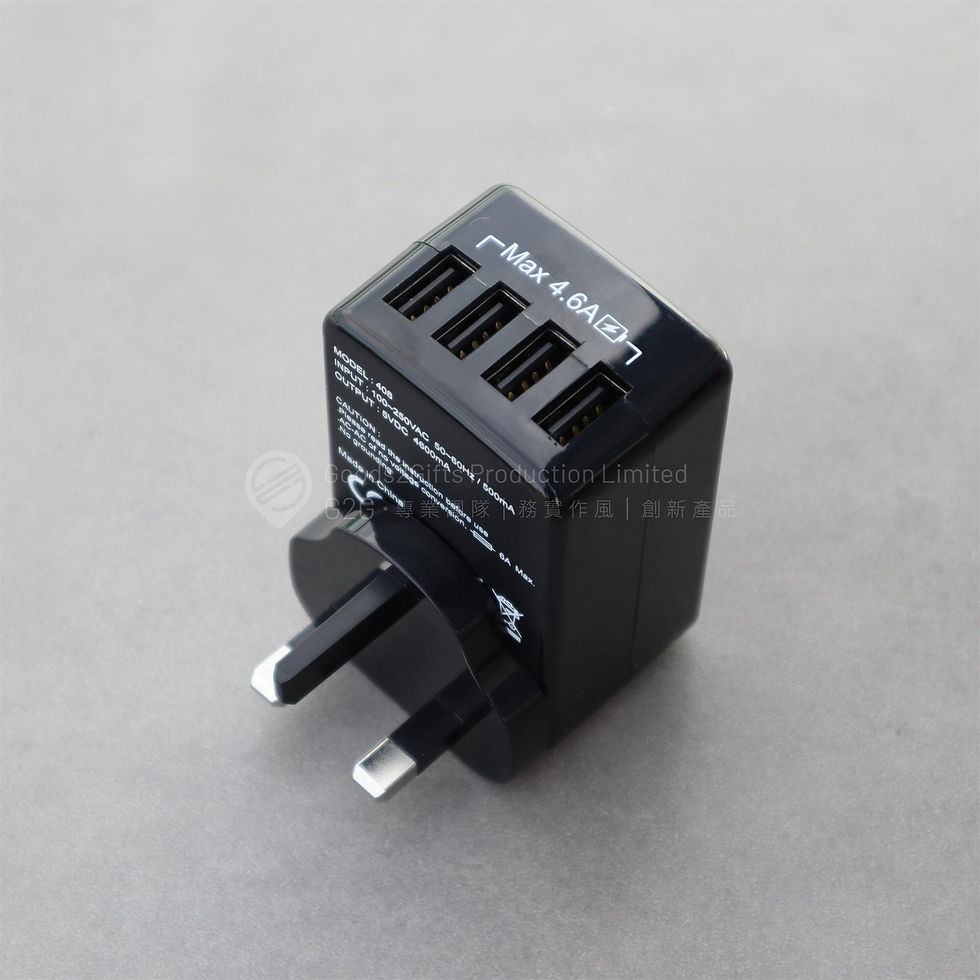 縮圖：國際轉換插頭 (USB x 4)