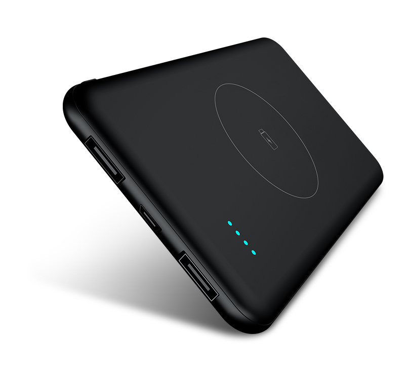 塑膠無線移動電源 (Wireless)