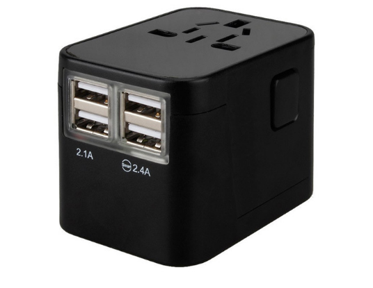 縮圖：國際轉換插頭 (USB x 4)