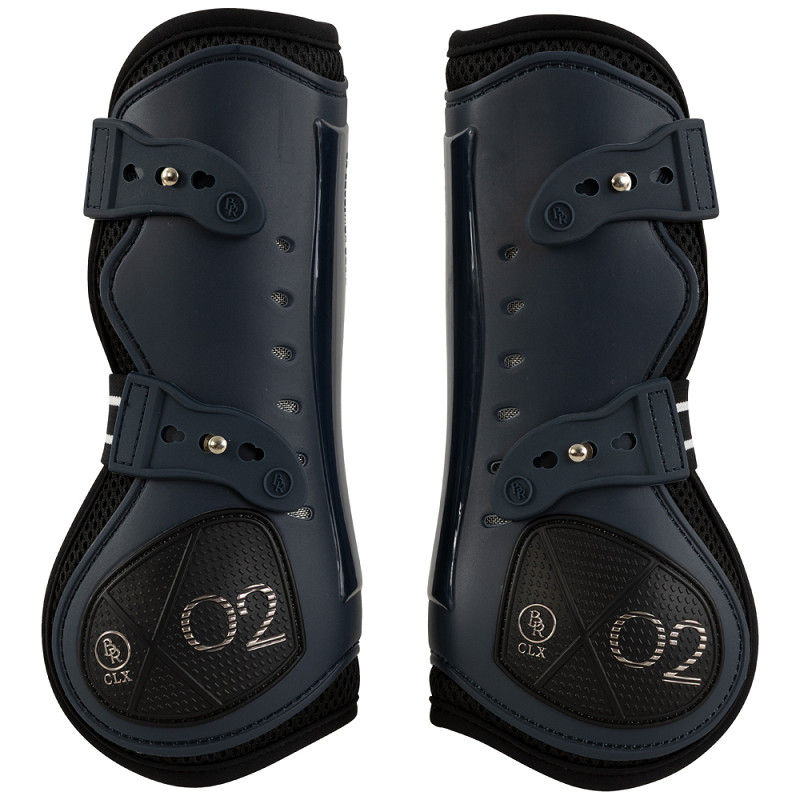 BR peesbeschermers CLX XO2 Navy anatomische pasvorm paard