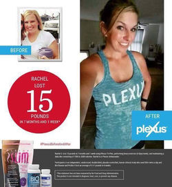 Rachel lost 15lbs with Triplex