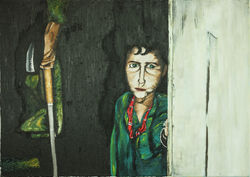 Siria - olio su tela -70x50 - 2017