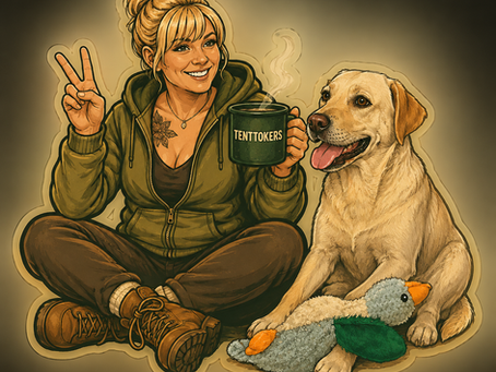 June Update: No Camping, New Dogs, Sticker Madness & Surviving the Concrete Jungle 🏕️😂🐶