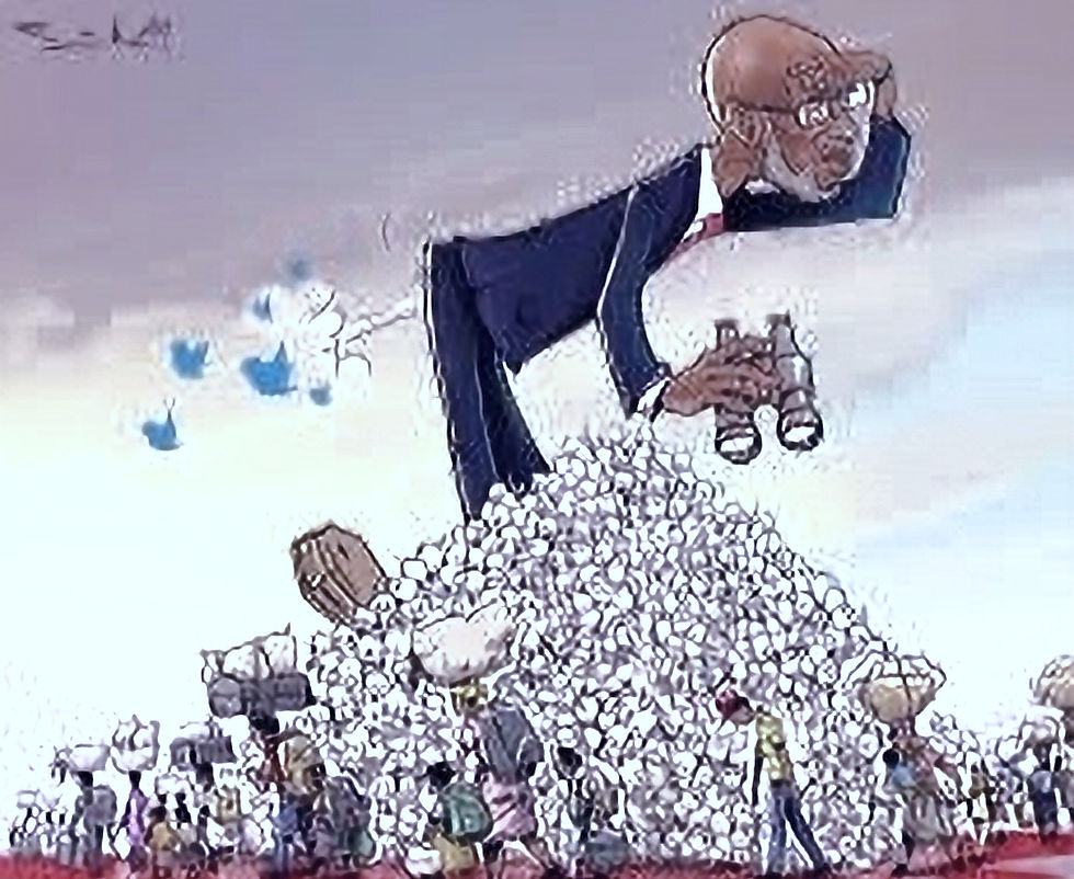 Trois cent vingt partis : une soupe saturée d’ingrédients.