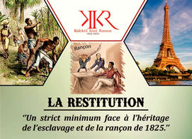 Haïti rançonnée; restitution, réparation en otage