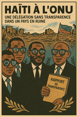 Haïti à l’ONU : une délégation sans transparence dans un pays en ruine