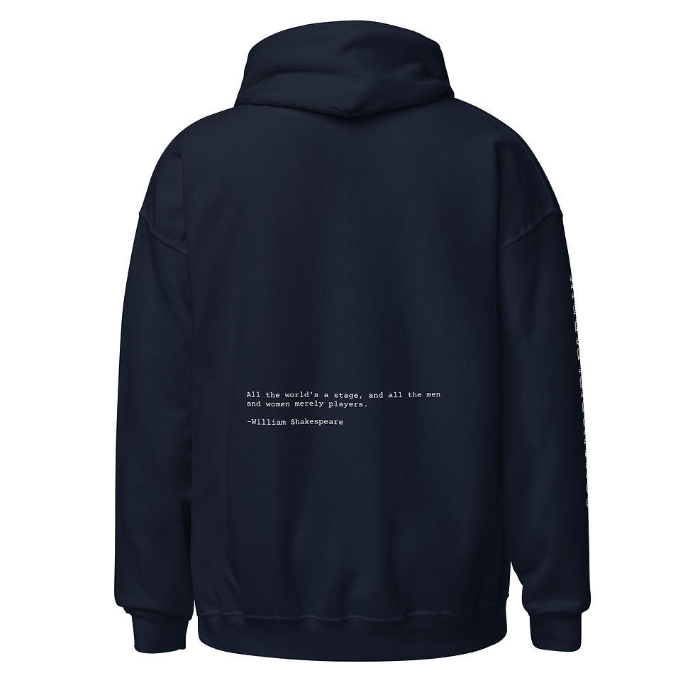 Miniaturbild: Unisex Hoodie "Shakespeare"