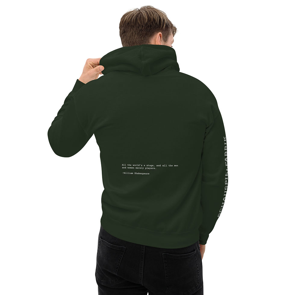 Miniaturbild: Unisex Hoodie "Shakespeare"