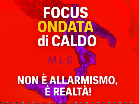 *FOCUS ONDATA di CALDO: nei prossimi giorni attesi picchi ESTREMI in CALABRIA, ecco le aree interessate!