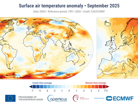 SETTEMBRE 2025 in CALABRIA: temperature oltre le medie e carenza di pioggia. I dati con analisi.