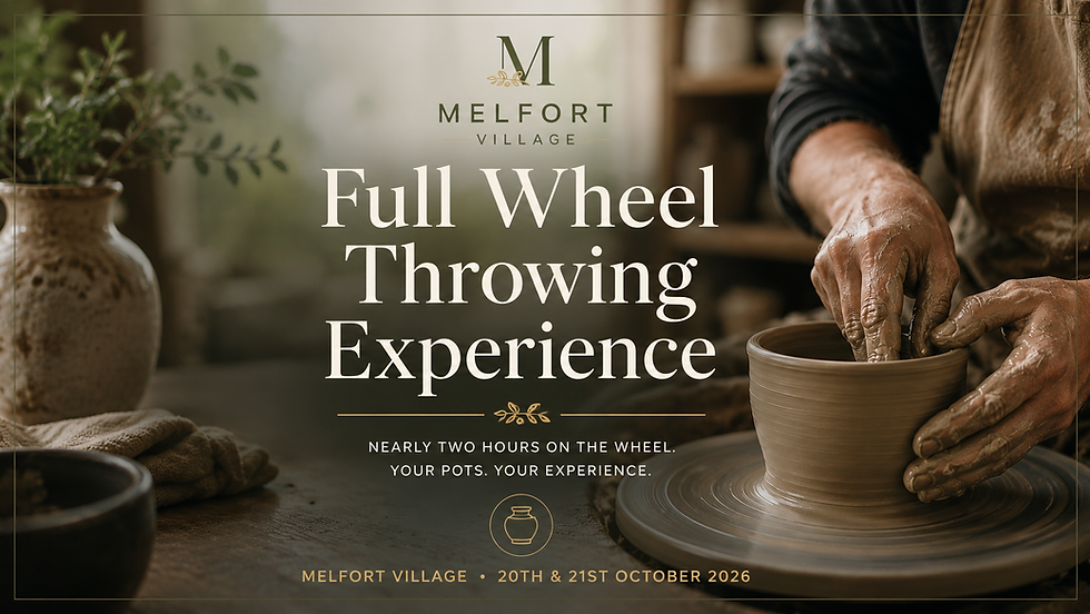 Melfort Village: Full Wheel Throwing Experience