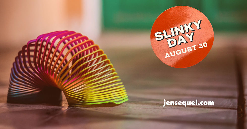 slinky day banner