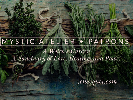 The Witch’s Garden: A Sanctuary of Lore, Healing, and Power