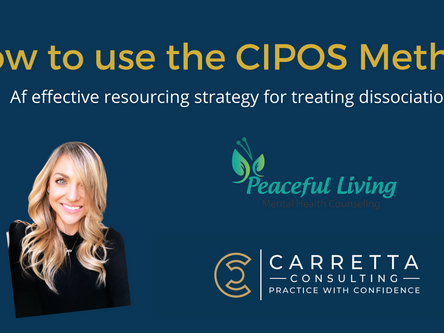 How to Use the CIPOS Method in EMDR Therapy