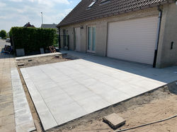 oprit 60x60 keramische tegel