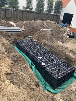 infiltratie put voor regen water