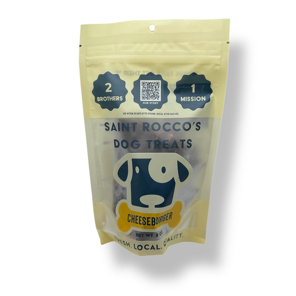 Saint Rocco's Cheeseburger Dog Treats