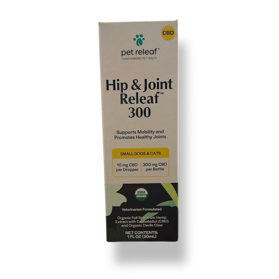 Pet Releaf Hip & Joint 300 Hemp Extract