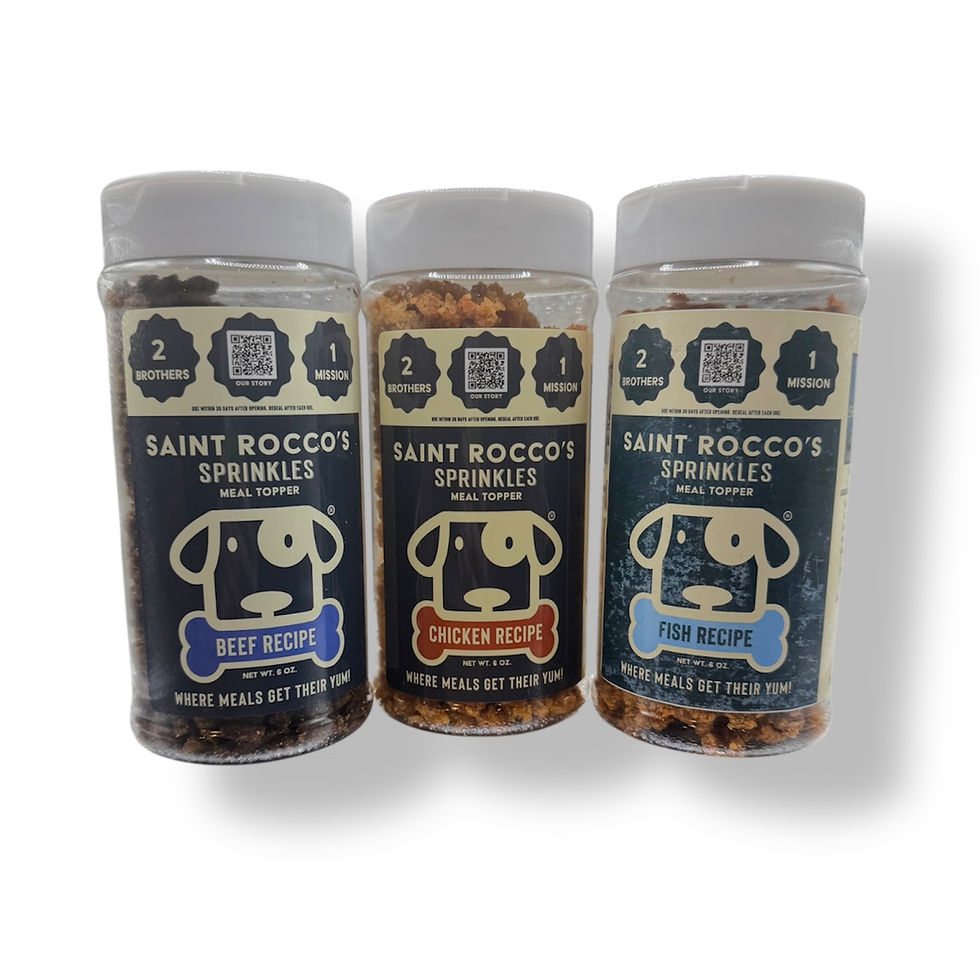 Saint Rocco's Sprinkles Meal Topper