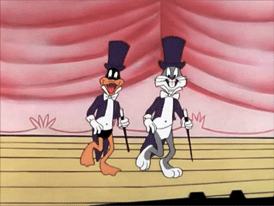 Bugs and Daffy Dancing