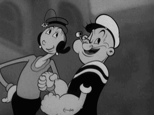 Popeye and Olive Oly