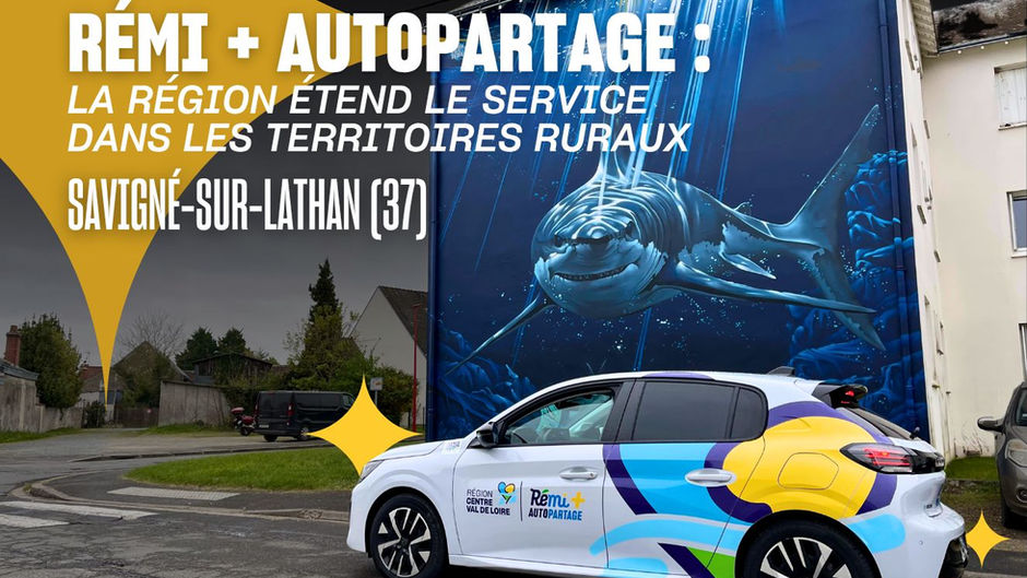 À Savigné-sur-Lathan, Rémi+ Autopartage s’installe durablement dans le paysage rural