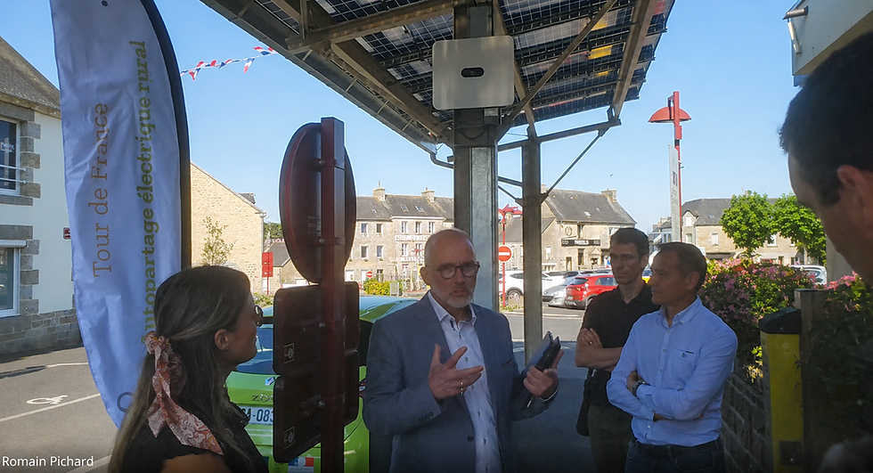 À Plœuc-L’Hermitage, l’autopartage rural passe à l’énergie solaire
