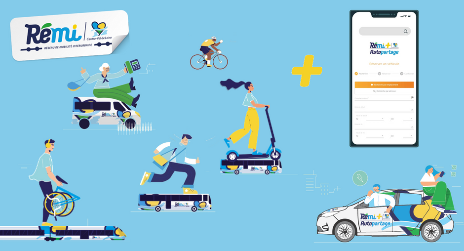 Rémi+ Autopartage : la Région Centre-Val de Loire accélère le déploiement de l’autopartage électrique en zones rurales