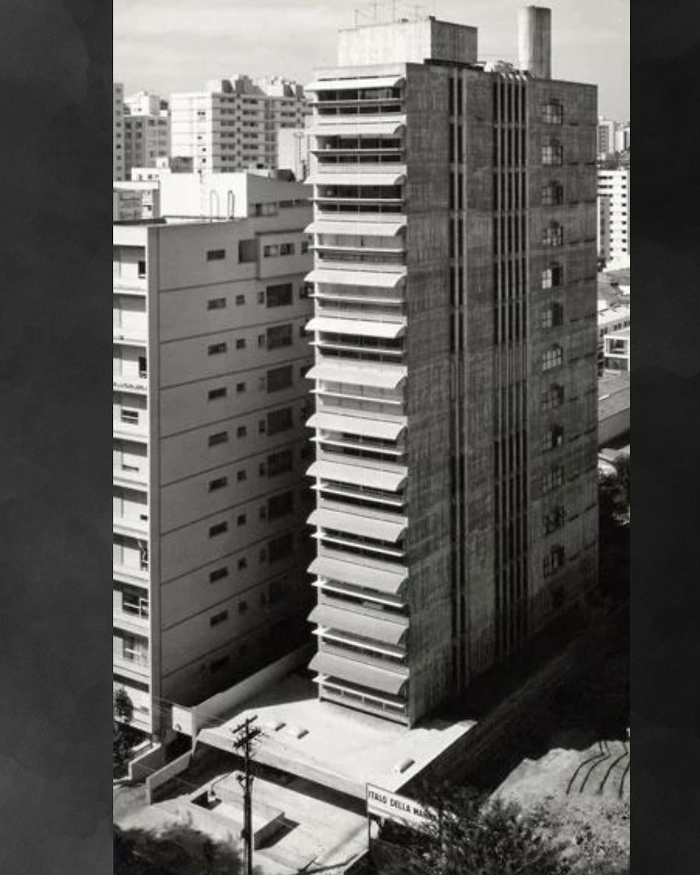 Obra de Paulo Mendes da Rocha: Edifício Guaimbê, o primeiro brutalista