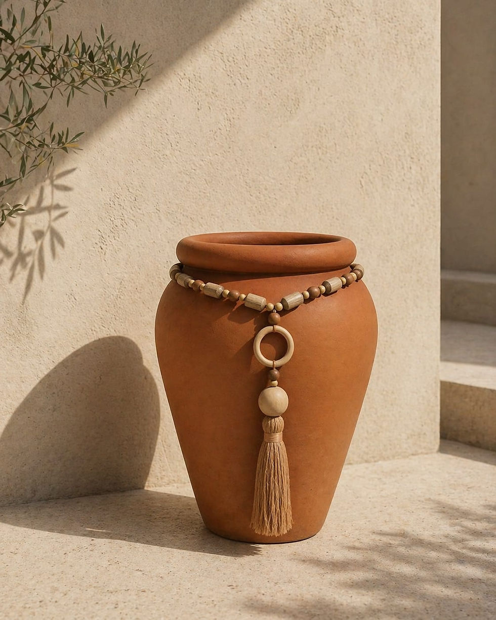 Miniatura: Vaso Marcia Leal — terracota