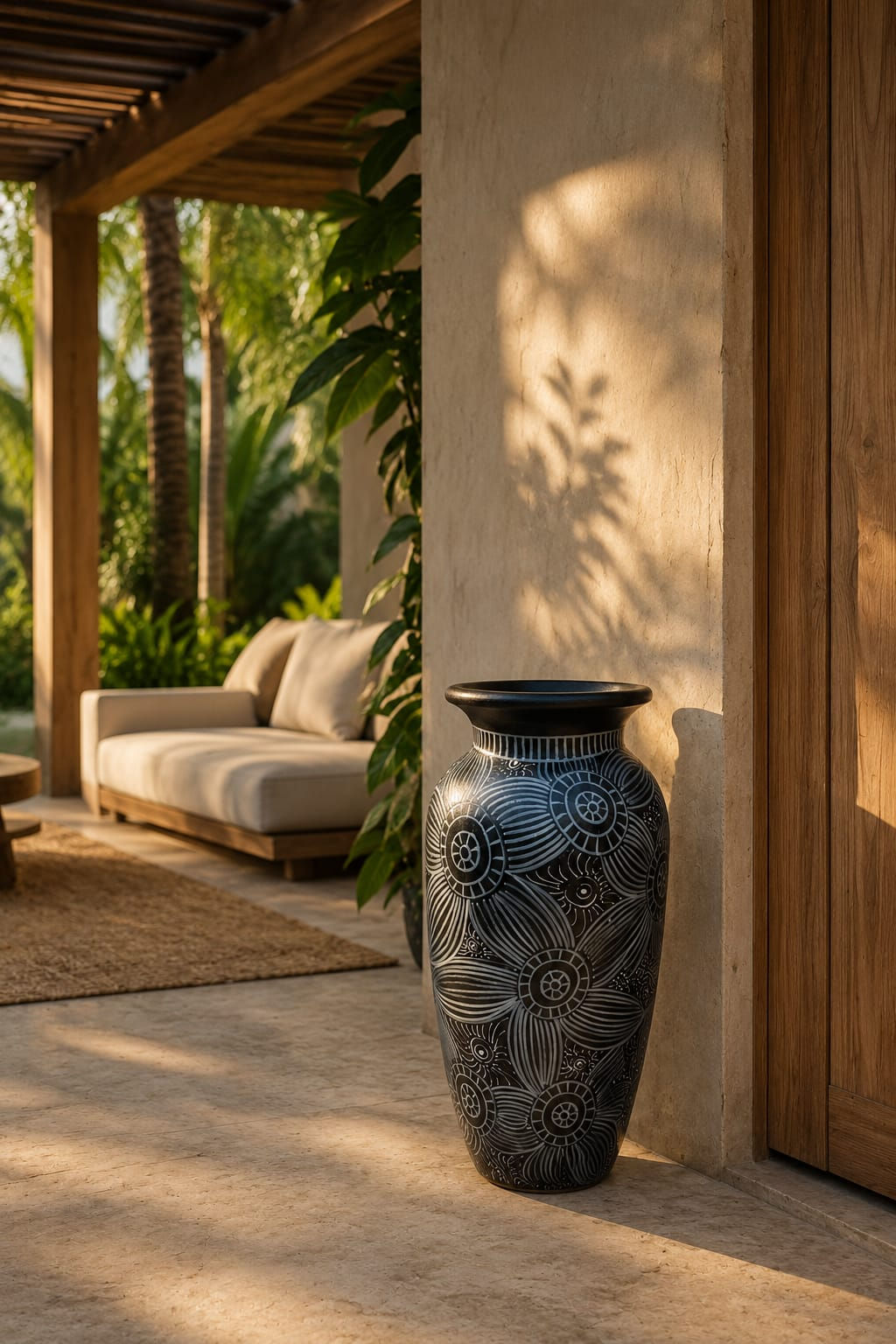 Vaso Stephanie 'Teka' — 55 cm