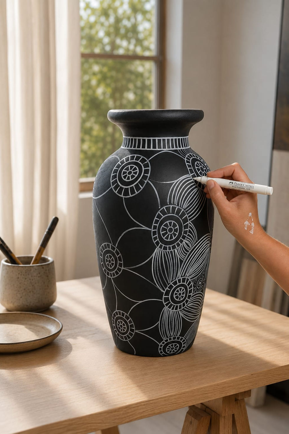 Miniatura: Vaso Stephanie 'Teka'  —  55 cm
