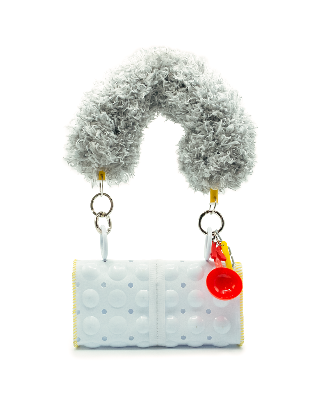 White Bubble Shoulder Bag