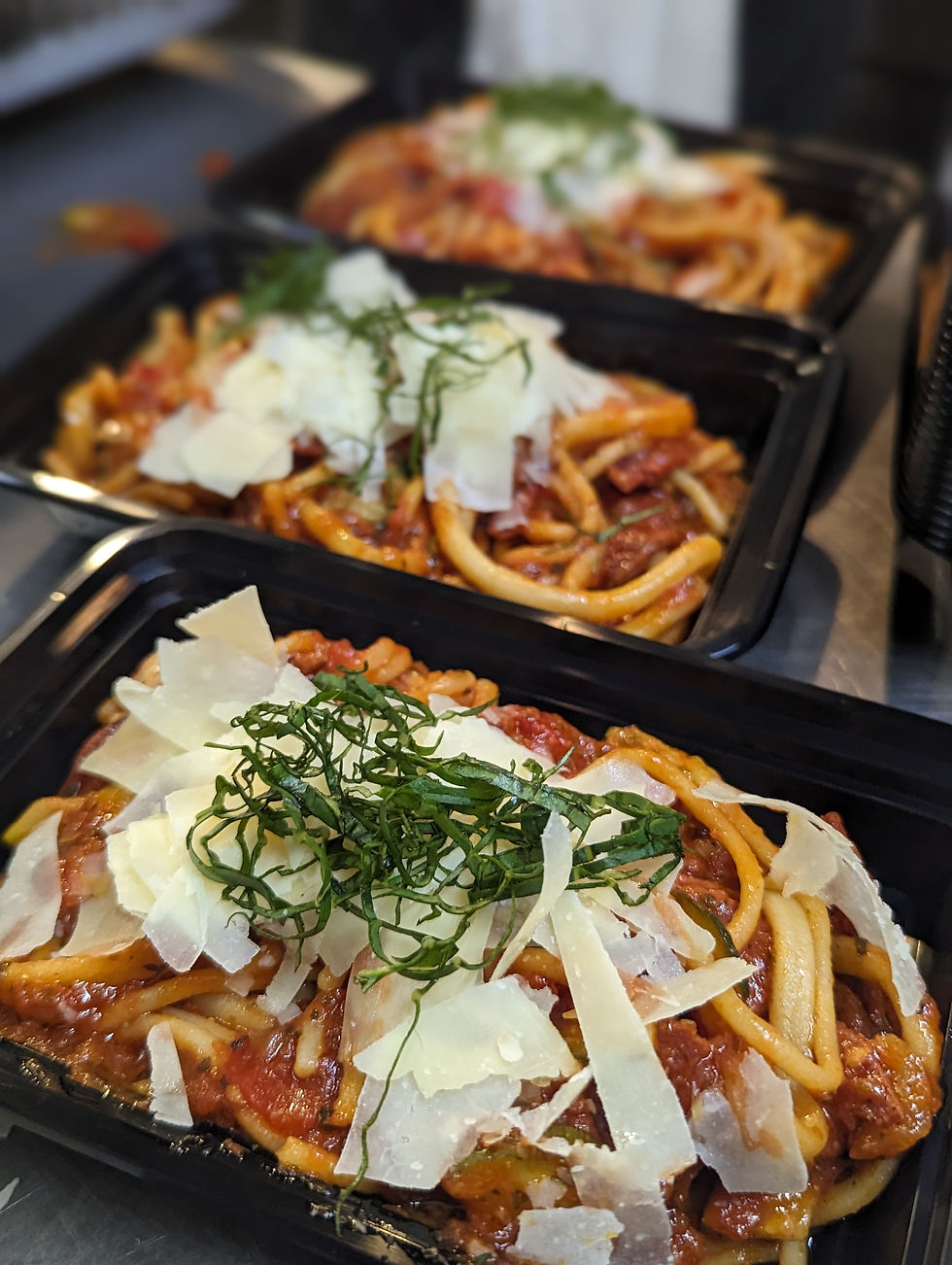 Ragù alla Bolognese with Bucatini