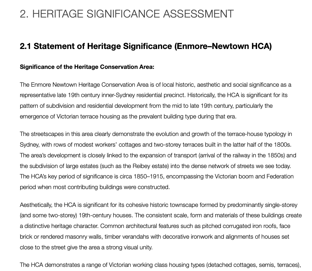 Heritage Impact Statement