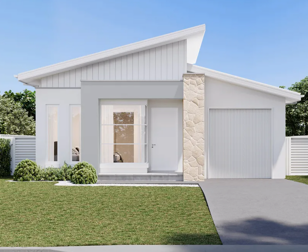 narrow lot home design NSW