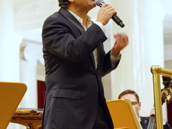 Placido Domingo Junior's first concert in Russia