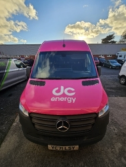 branded service van