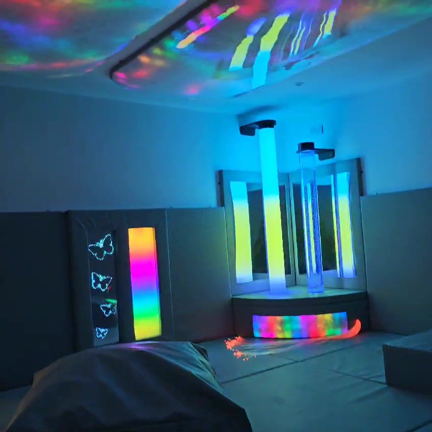 Thumbnail: Custom built sensory rooms/soft play installation 