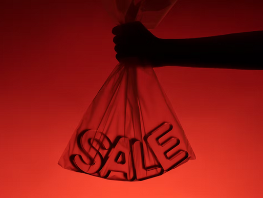 busta trasparente con parola sale