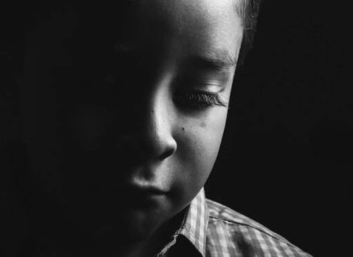 il volto di un bambino