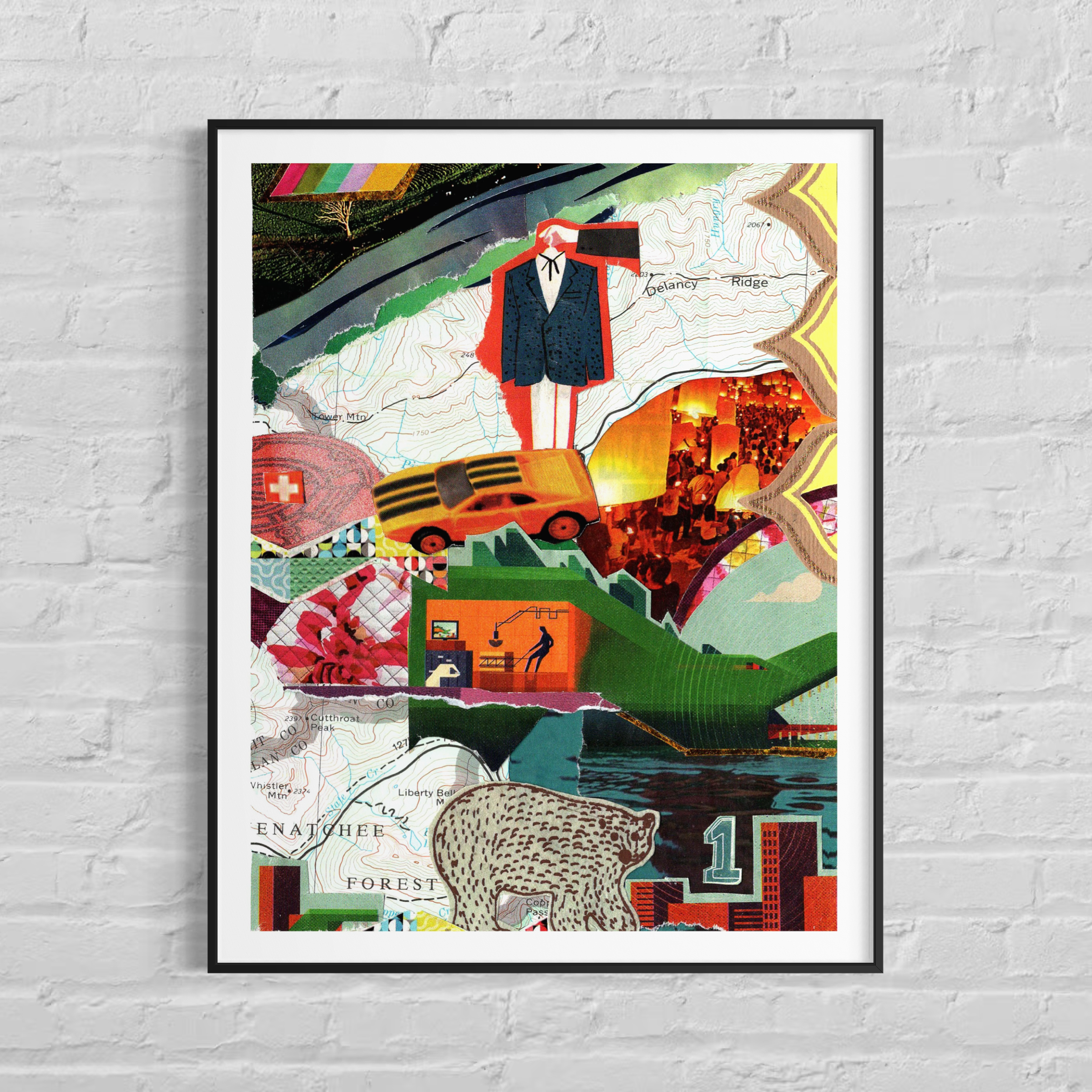 Delancey Ridge Satin Poster (210gsm)