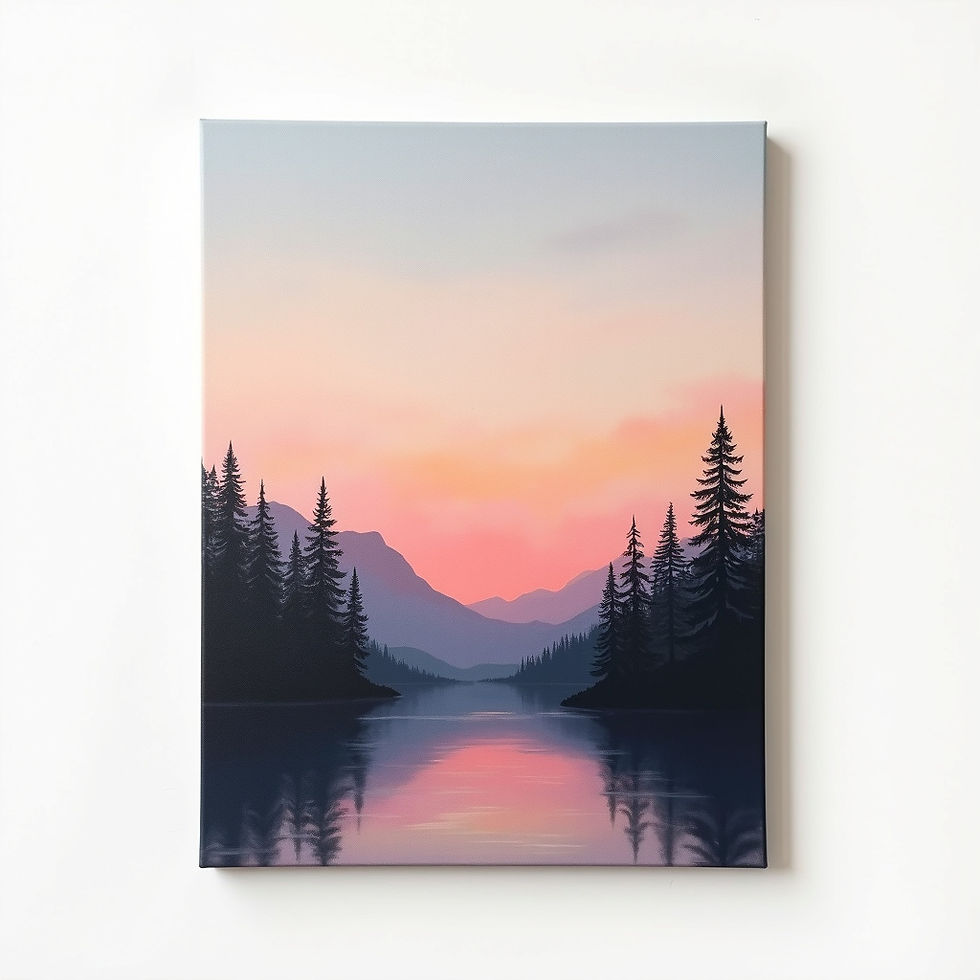 Serene Landscape Painting