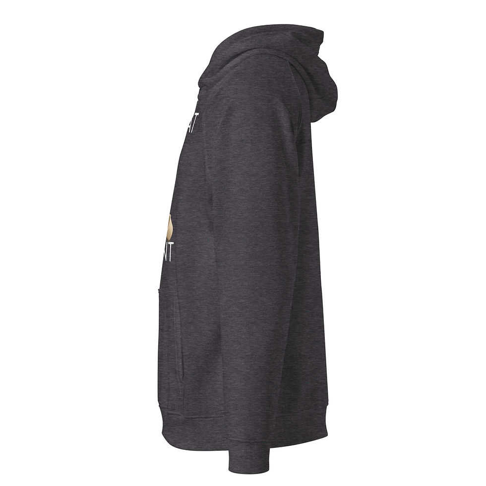 Thumbnail: I Do What I Want - Silver Bengal Hoodie
