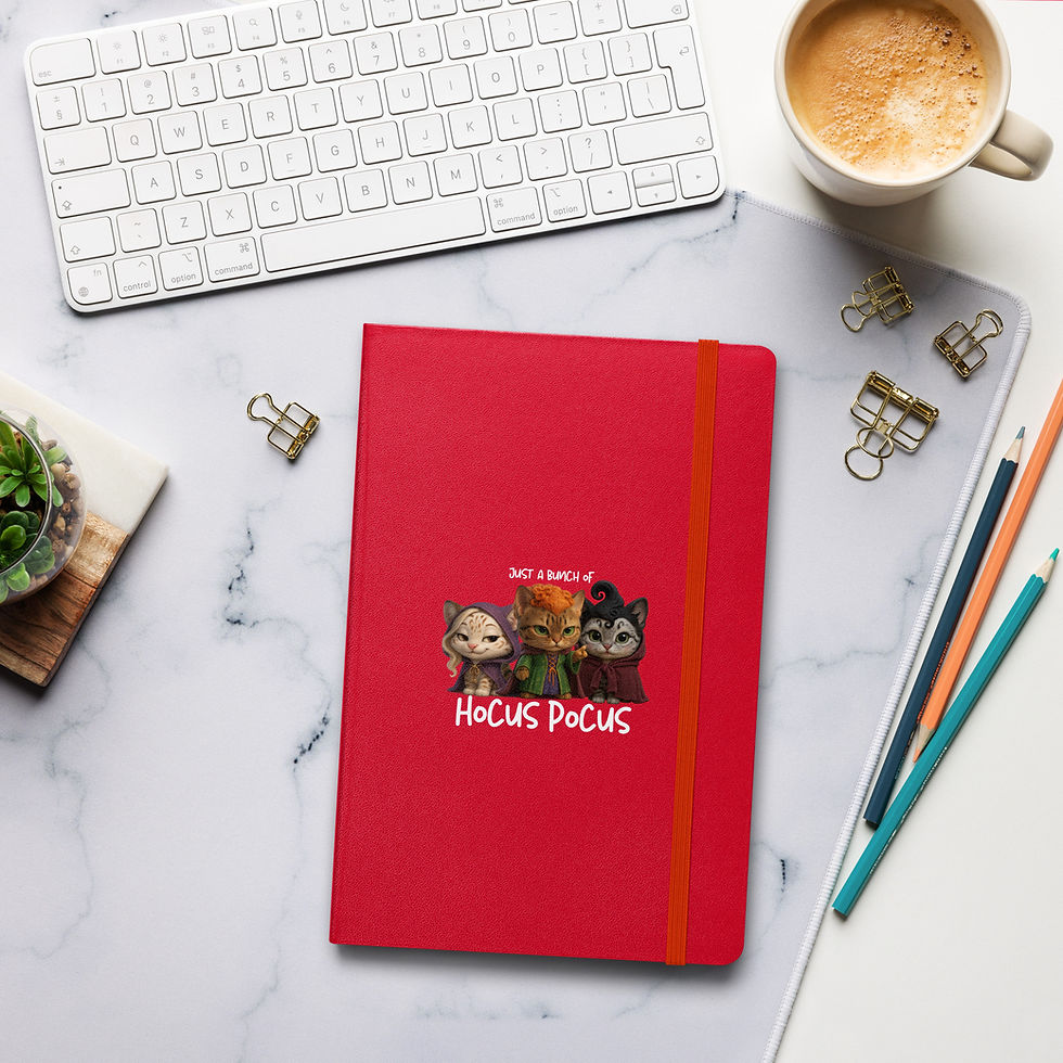 Thumbnail: Hocus Pocus Witchy Trio Bengal Notebook