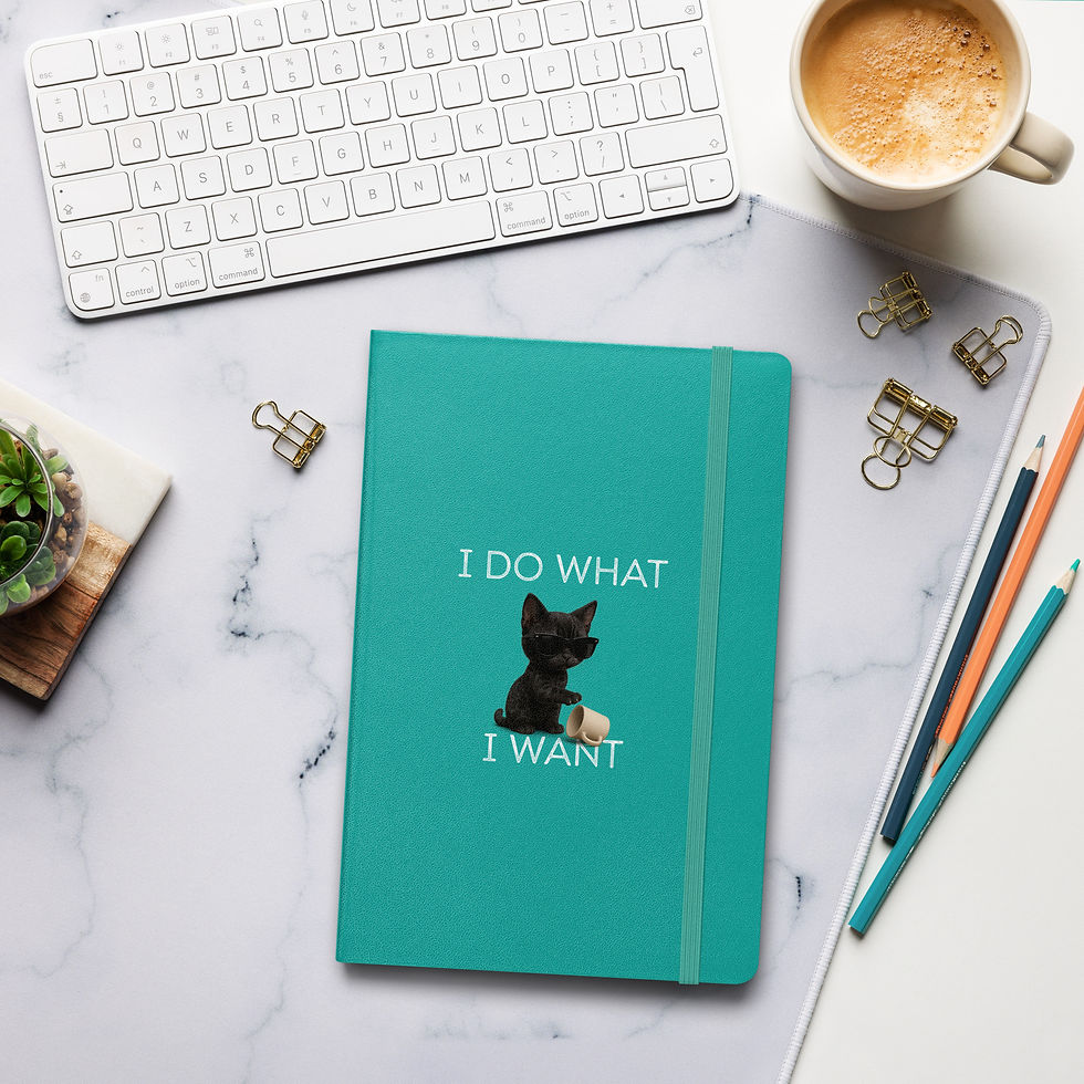 Thumbnail: I Do What I Want - Melanistic Bengal Notebook